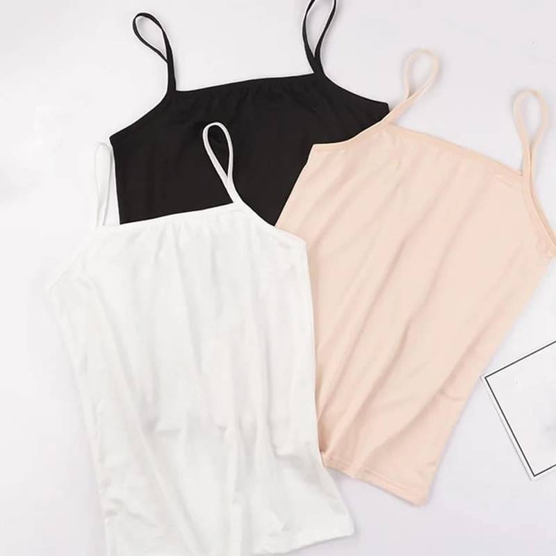 Pack of 3 Camisole for Girls Tanktops for women Shameez